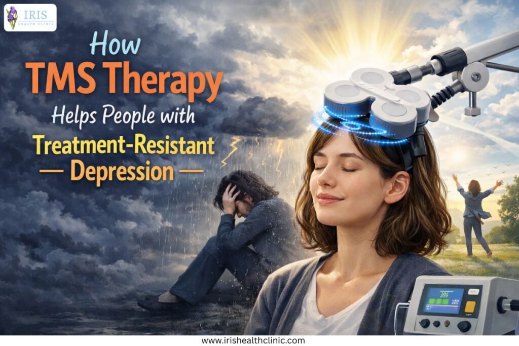 Transcranial magnetic stimulation therapy
