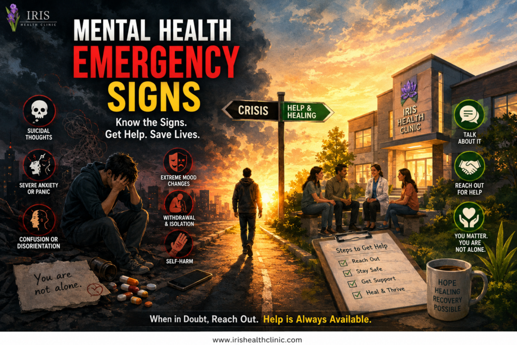 Mental Health Emergency Signs